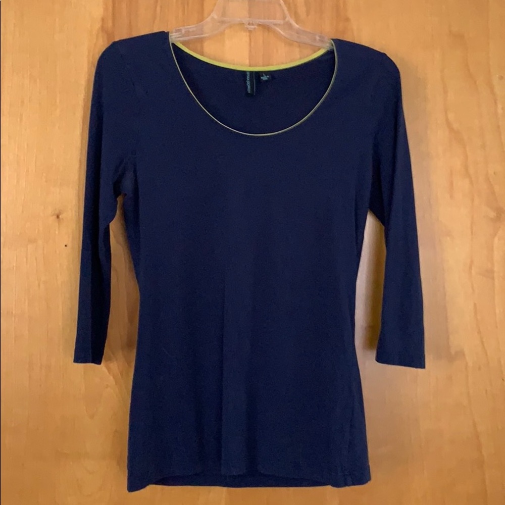 Cynthia Rowley Quarter Sleeve Top